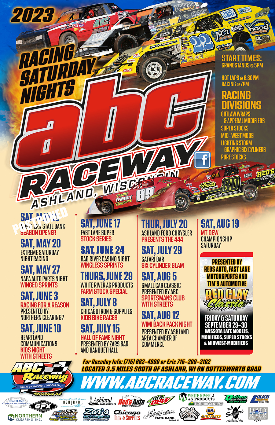 Schedule ABC Raceway